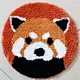 Custom Animal Logo Handmade Tufted Carpet